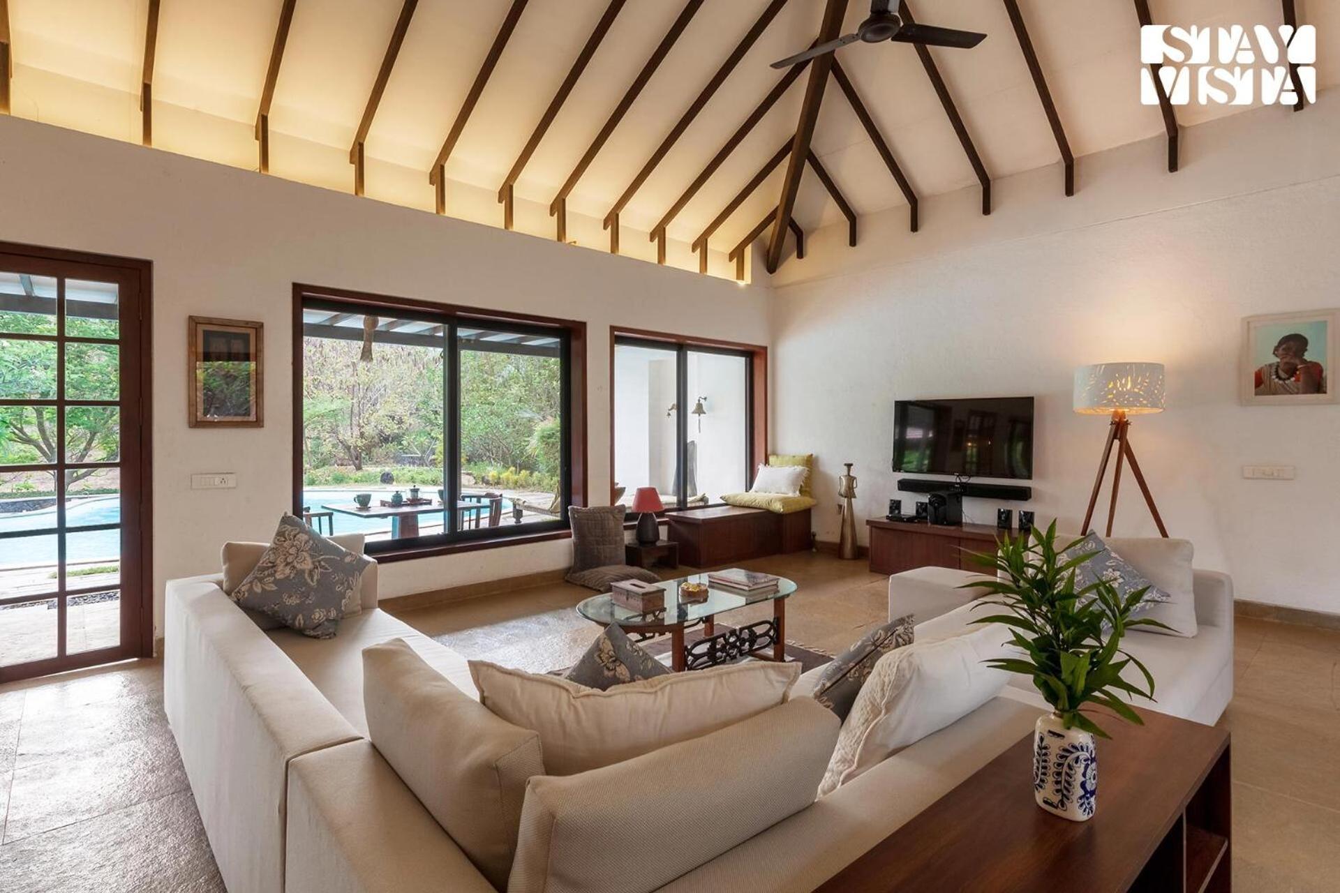 אליבג Wander Beyond By Stayvista - Featuring A Bali-Themed Abode And A Refreshing Swimming Pool מראה חיצוני תמונה