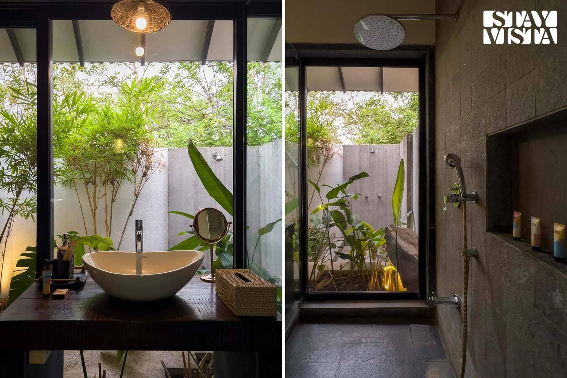 אליבג Wander Beyond By Stayvista - Featuring A Bali-Themed Abode And A Refreshing Swimming Pool מראה חיצוני תמונה